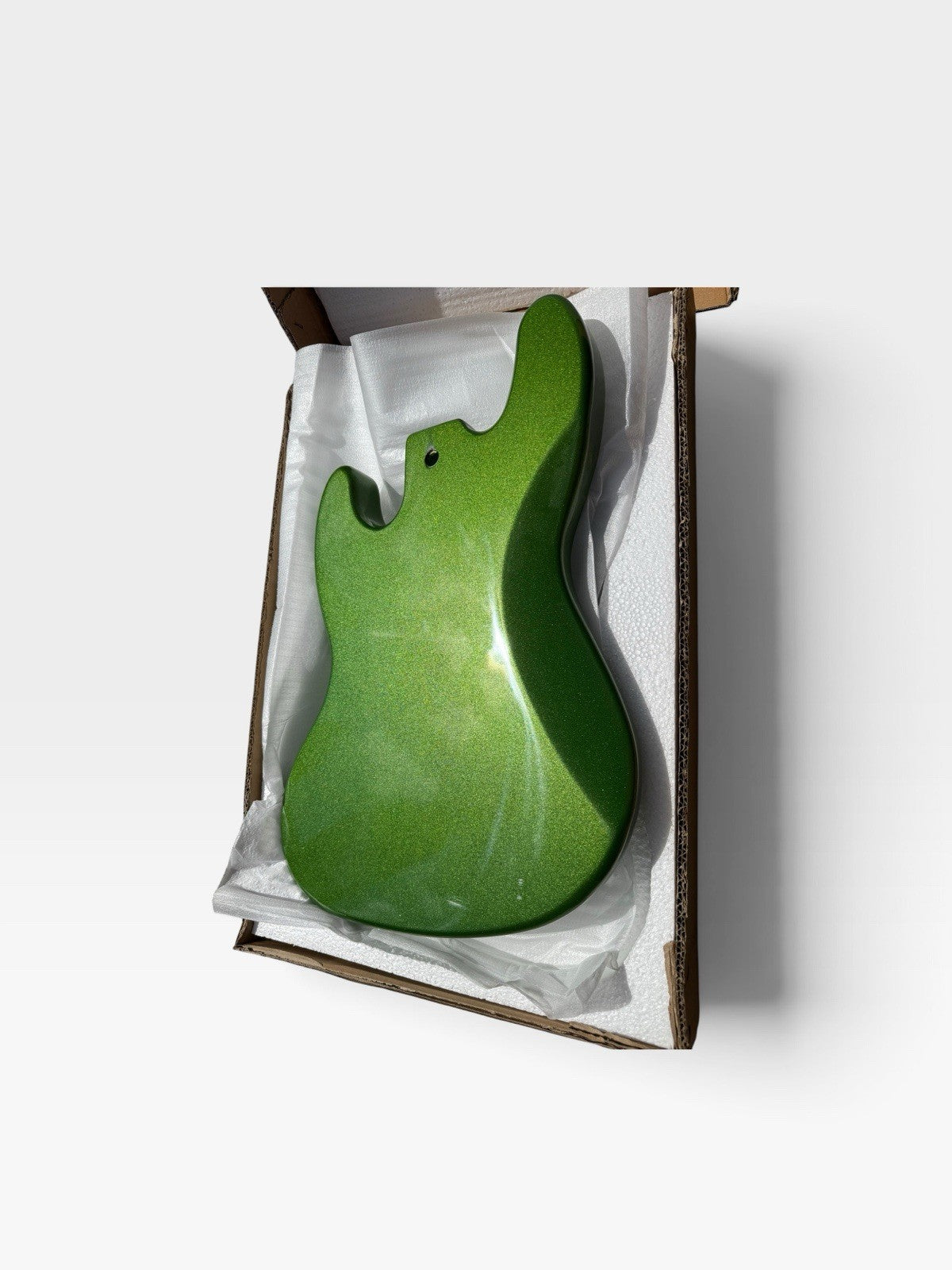 Jazz Bass DIY Project Body – Metallic Green