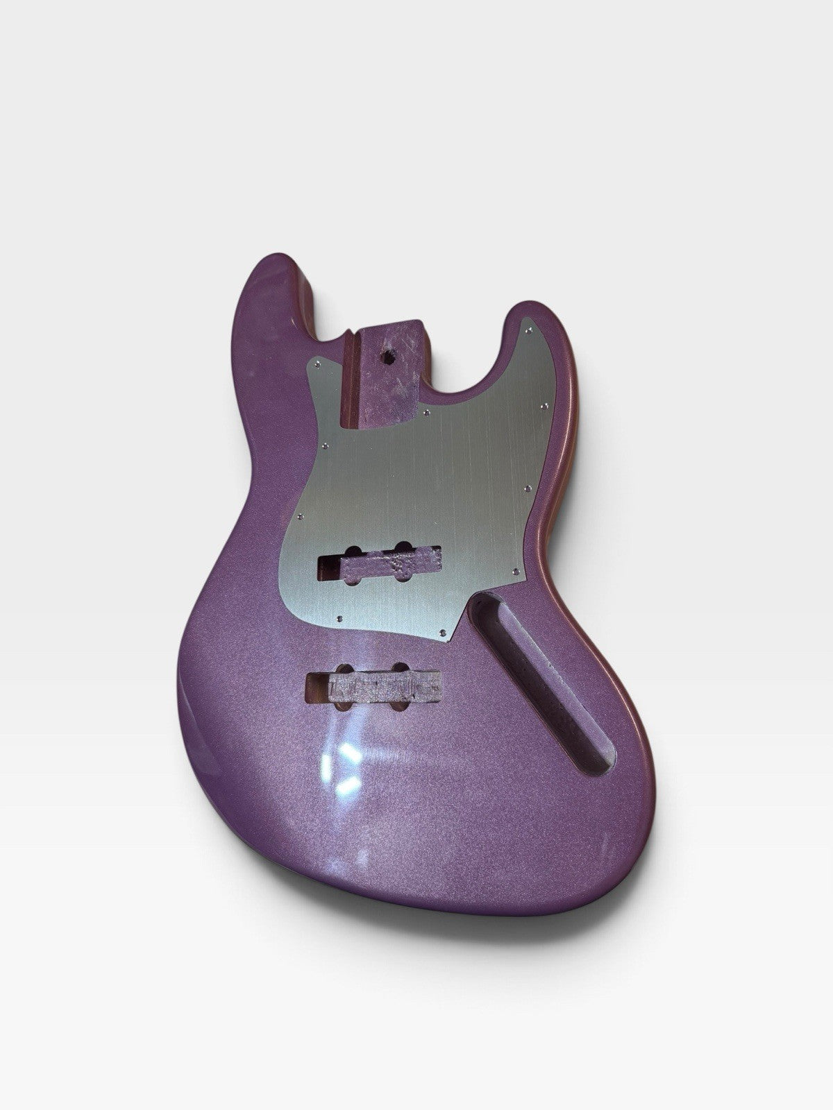 Jazz Bass DIY Project Body – Metallic Purple