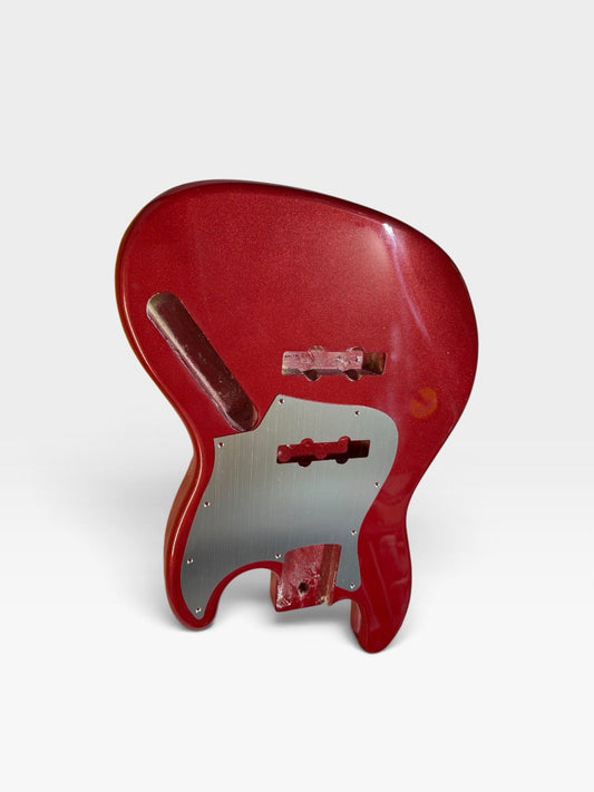 Jazz Bass DIY Project Body – Metallic Red
