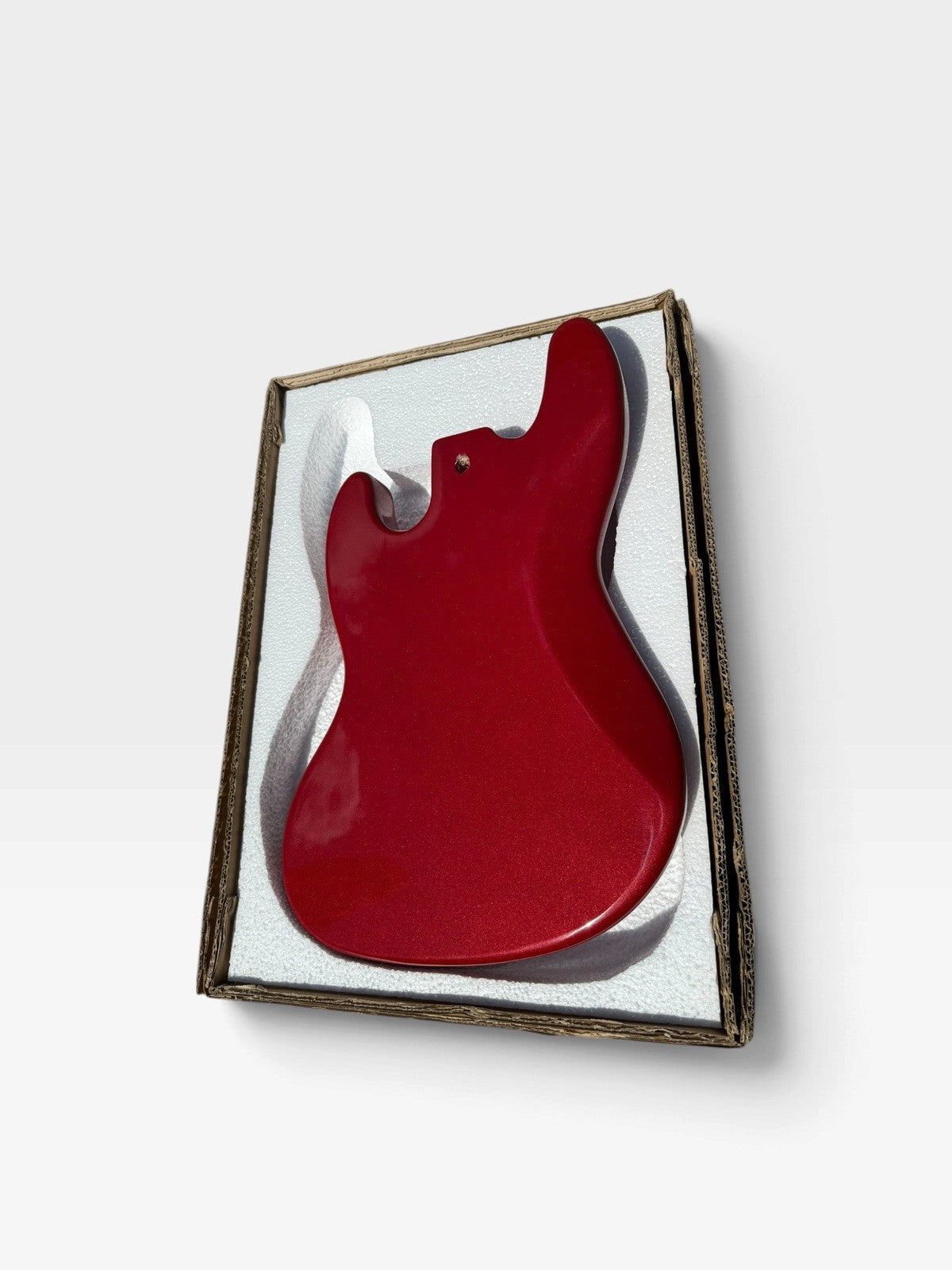 Jazz Bass DIY Project Body – Metallic Red