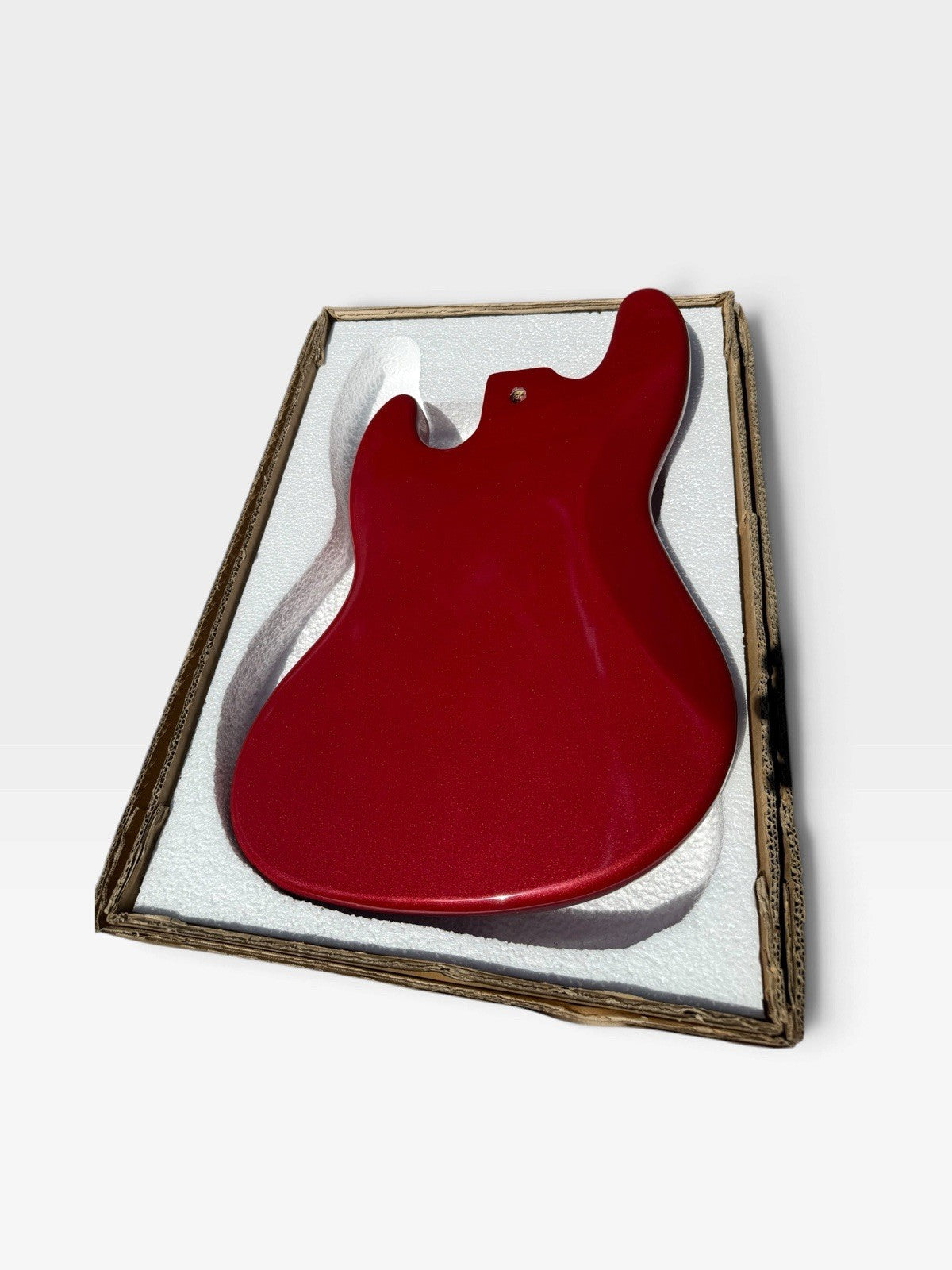 Jazz Bass DIY Project Body – Metallic Red