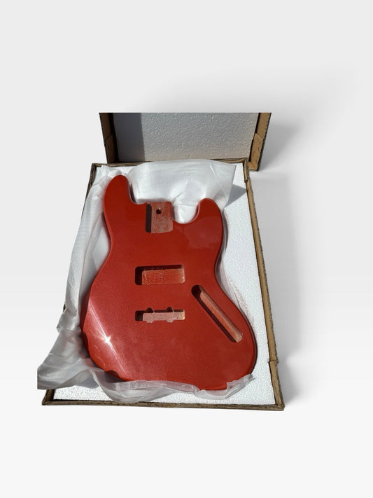 Jazz Bass DIY Project Body – Metallic Orange
