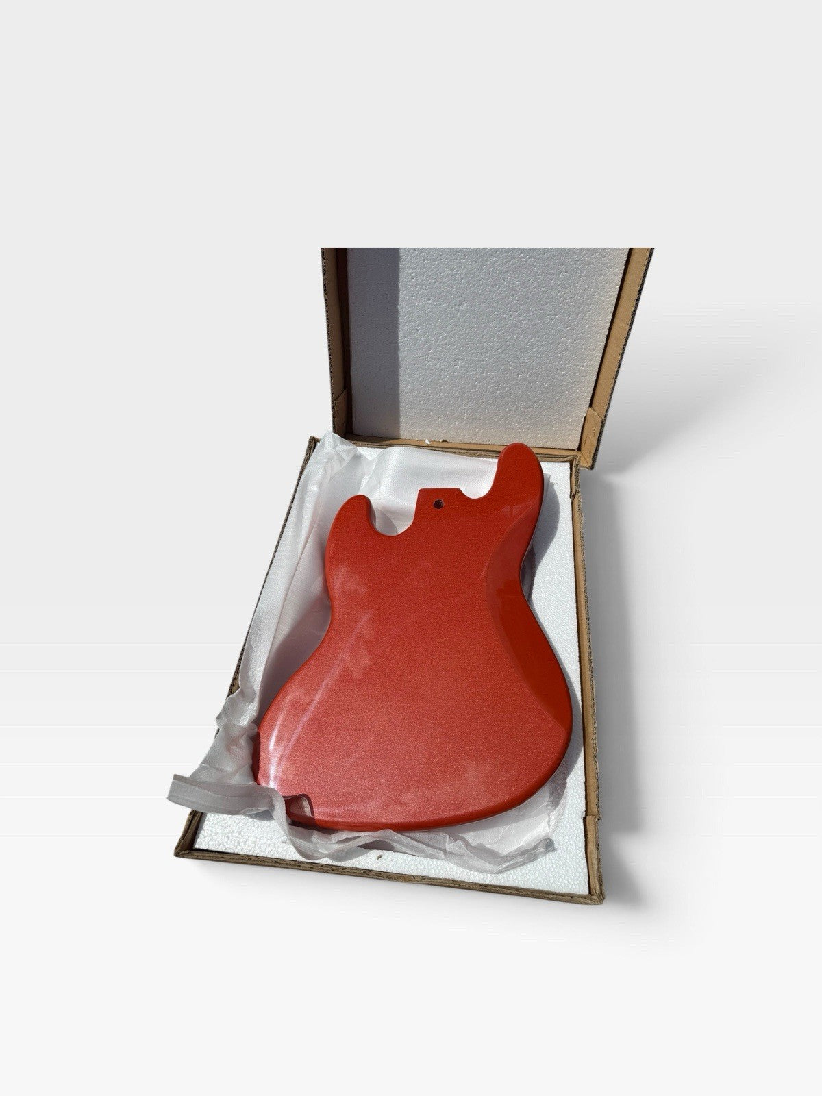 Jazz Bass DIY Project Body – Metallic Orange
