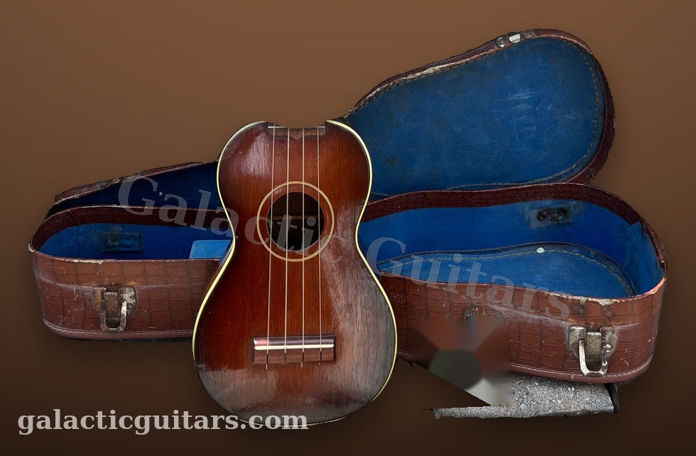 Vintage Gibson Style 2 Mahogany Ukulele 1930's