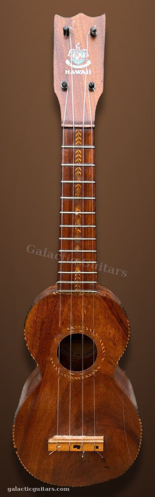 Vintage 1920’s Echo Koa Ukulele Hawaiian