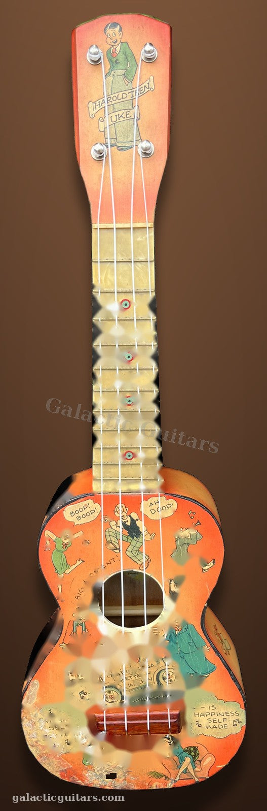 Vintage 1920’s Harmony Harold Teen Sunburst Ukulele