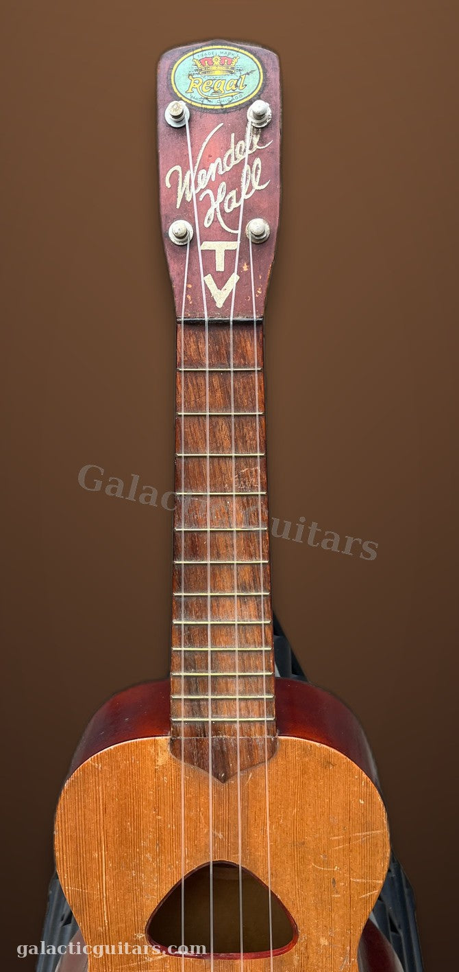 Vintage 1930’s Regal Wendell Hall TV Ukulele