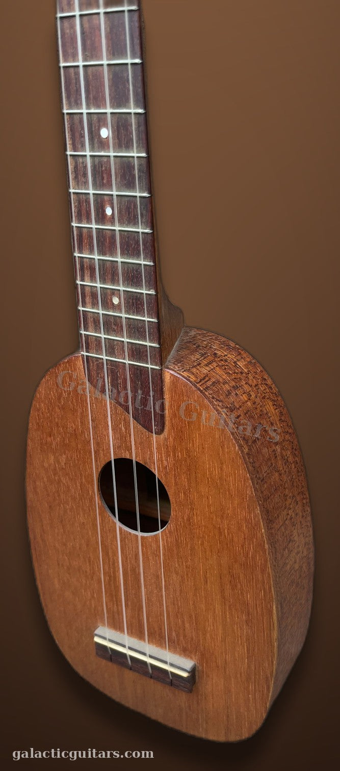 Vintage 1980s Kamaka Pineapple Mahogany Ukulele