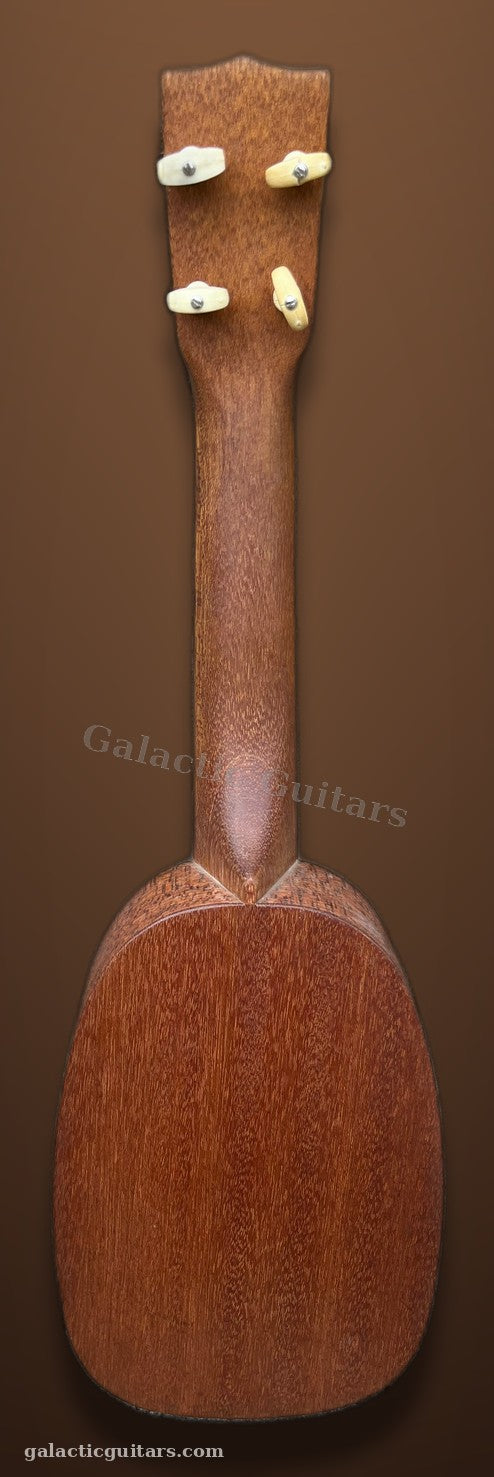 Vintage 1980s Kamaka Pineapple Mahogany Ukulele
