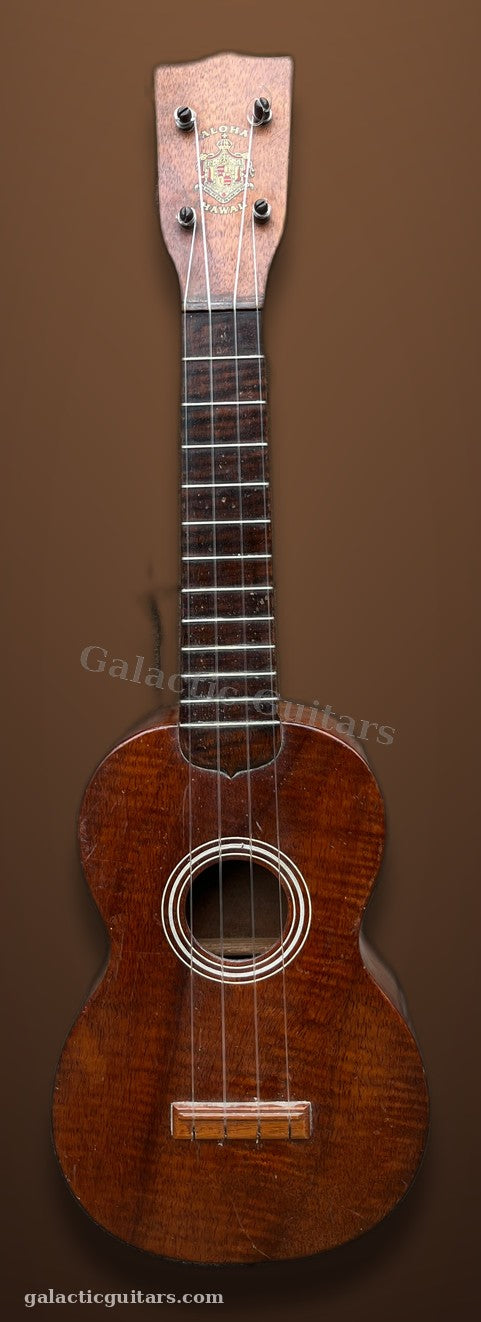 Vintage Aloha 1920’s Koa Hawaiian Ukulele