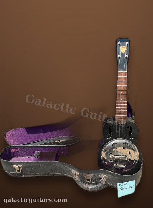 Vintage Dobro by Regal Stars and Moons Ukulele