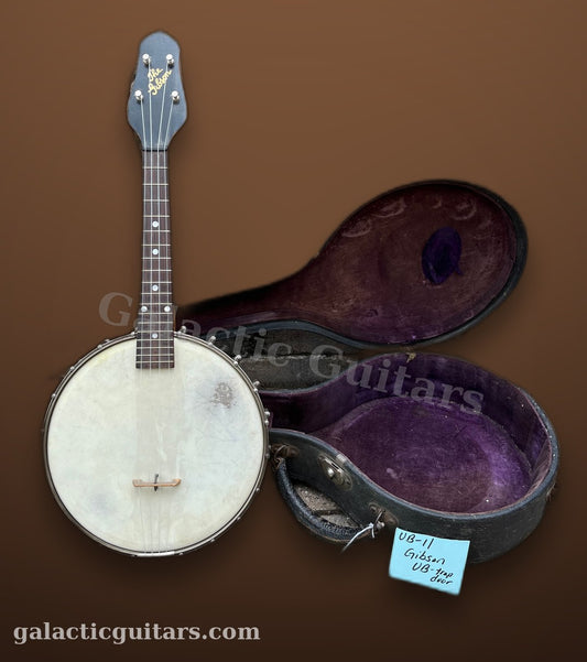 Vintage Gibson UB Trap Door Ukulele Banjo