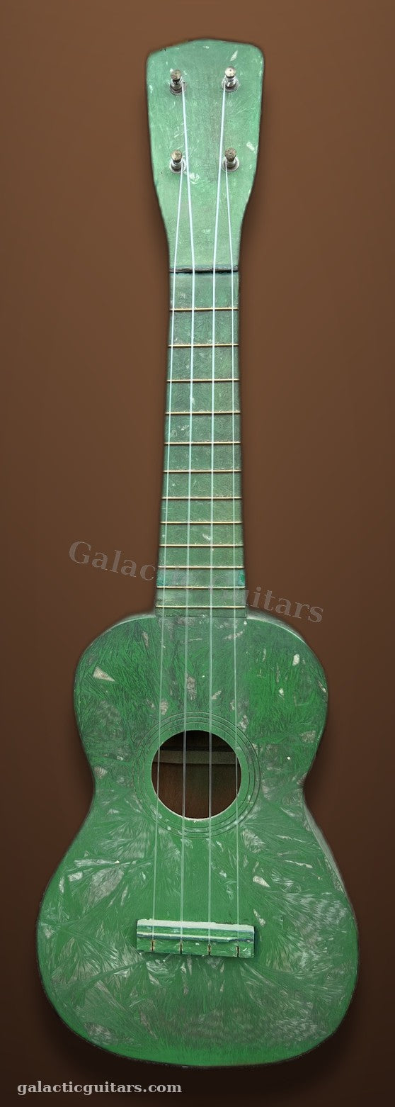 Vintage Harmony Green Crystal Ukulele