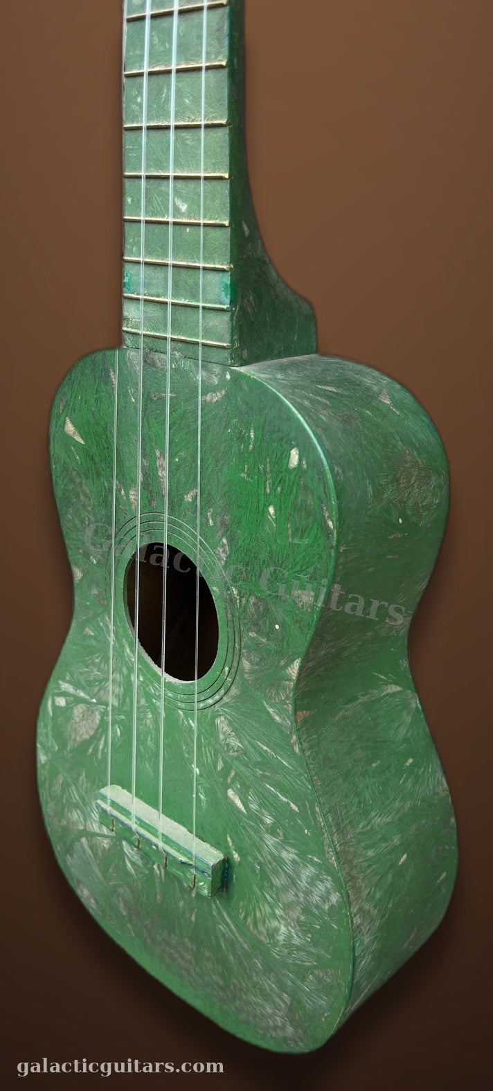 Vintage Harmony Green Crystal Ukulele