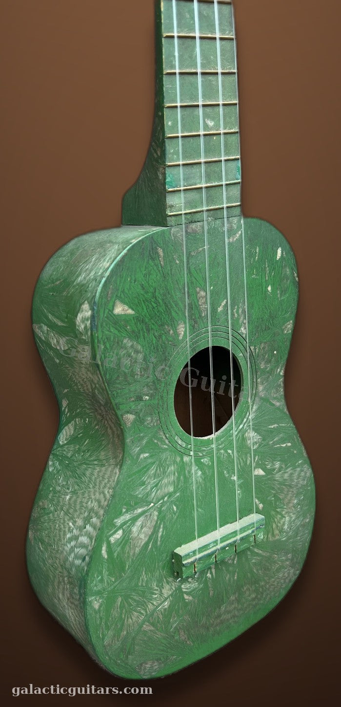 Vintage Harmony Green Crystal Ukulele