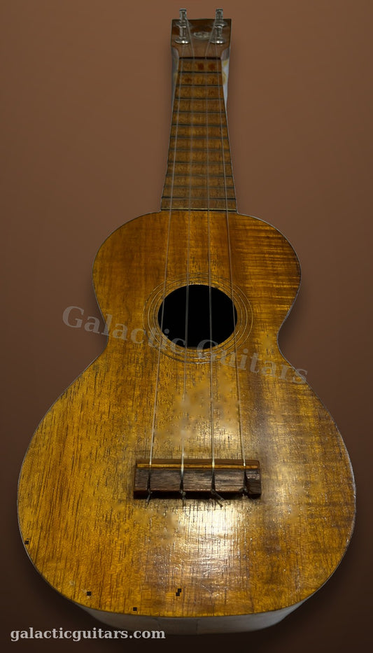 Vintage M Nunes Koa Hawaiian Ukulele