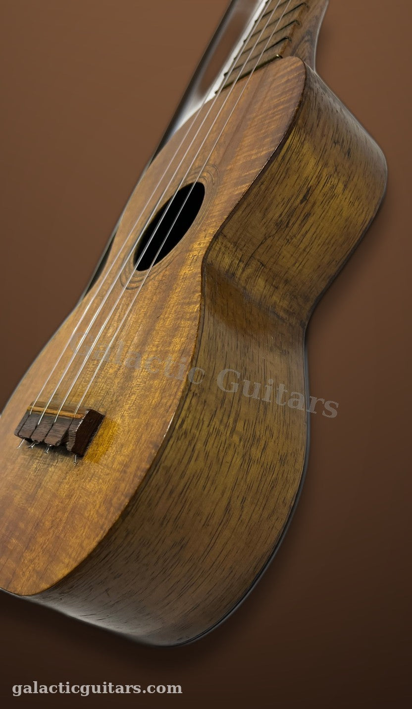 Vintage M Nunes Koa Hawaiian Ukulele