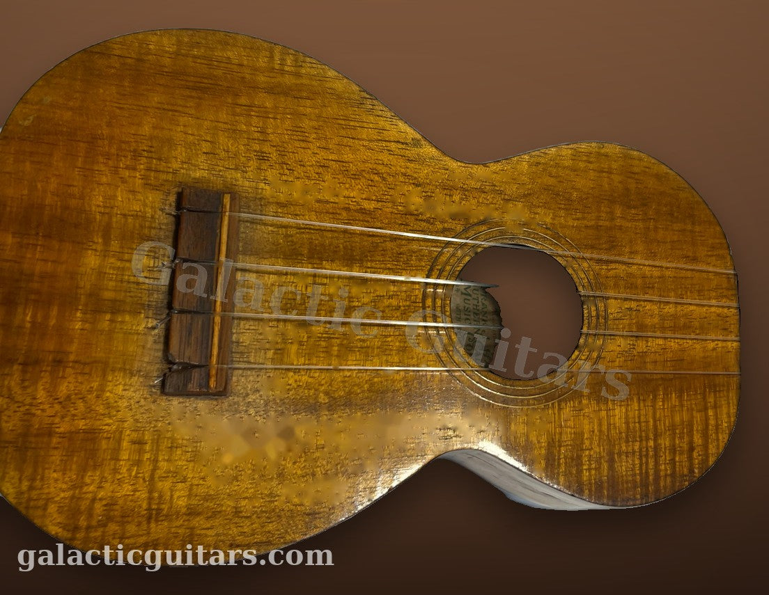 Vintage M Nunes Koa Hawaiian Ukulele