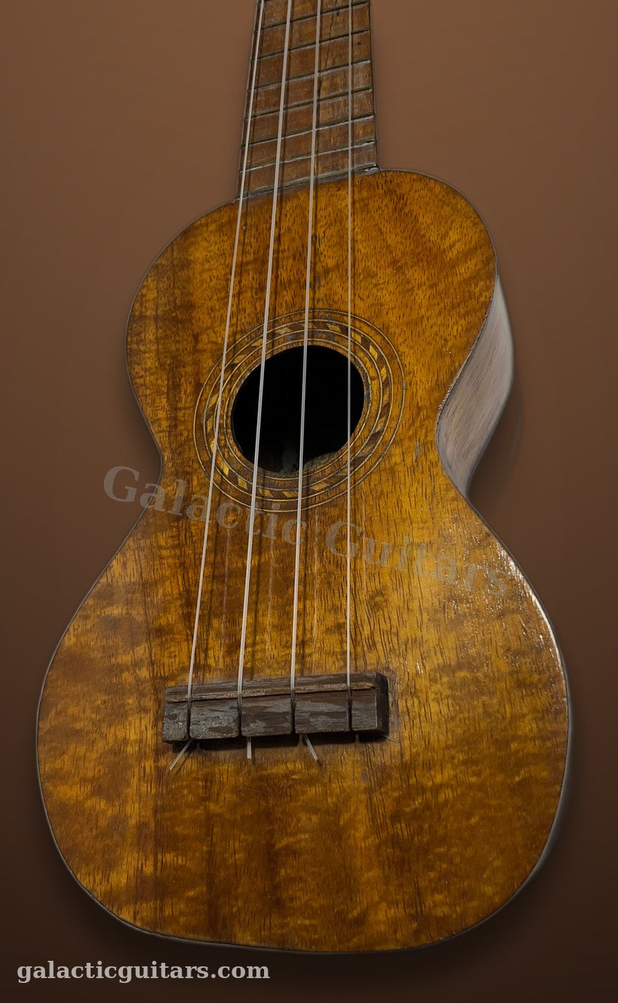 Vintage M Nunes Koa Hawaiian Ukulele