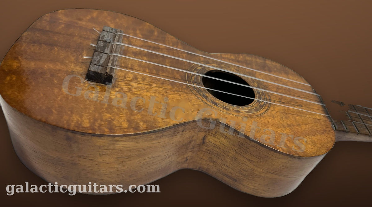 Vintage M Nunes Koa Hawaiian Ukulele