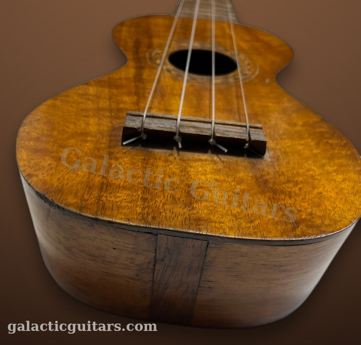 Vintage M Nunes Koa Hawaiian Ukulele