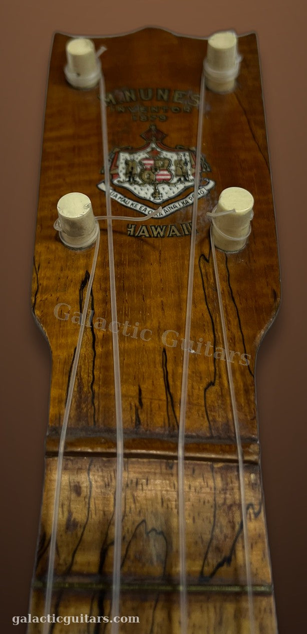 Vintage M Nunes Koa Hawaiian Ukulele