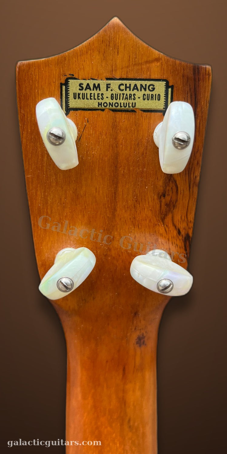 Vintage Sam Chang Koa Ukulele
